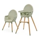 Стульчик для кормления 2 в 1 Kinderkraft Fini 2 Green, 5902533924516 - изображение 1