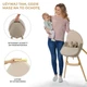 Стільчик для годування 2 в 1 Kinderkraft Fini 2 Beige, 5902533924493 - зображення 5