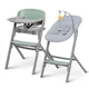 Стульчик для кормления + шезлонг Kinderkraft Livy + Calmee Olive Green, 5902533919642 - изображение 1