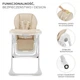 Стульчик для кормления 2 в 1 Kinderkraft Tummie Beige, 5902533925056 - изображение 12