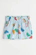 Шорты для девочки голубые Бабочки H&M 104см (400097958) - изображение 1