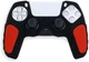 Качественный защитный силиконовый чехол Rubber Protective (Black/Red) для геймпада DualSense Sony PlayStation 5 (PS5) + накладки на стики [437155982] - изображение 7