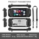 Якісний захисний чохол з ремінцем FashionCase для ігрової консолі Valve STEAM DECK / STEAM DECK OLED (Black/Transparent) [437156111] - зображення 4