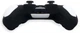 Качественный защитный силиконовый чехол Rubber Protective (Black/White) для геймпада DualSense Sony PlayStation 5 (PS5) + накладки на стики [437156126] - изображение 6
