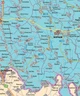 Карта Тернопольской области административно-территориальное устройство 120х100 см М 1:200 000 ламинированная бумага - изображение 2