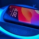 Настільний світильник нічник З40І з будильником Bluetooth колонка з бездротовою зарядкою та RGB підсвіткою та годинником - зображення 4