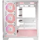 Корпус Modecom VOLCANO SPACE APEX ARGB 4x140mm fans MIDI USB 3.0x2+TYPE-C WHITE без БЖ ATX - изображение 7