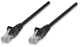 Патчкорд Intellinet 320757 UTP Cat.5e 2м Биметалл ССА Black - изображение 1