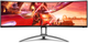 Монитор изогнутый AOC AGON AG493QCX TFT 48.8" Dual-FHD VA 144Гц HDMIx2 DP USB-hub HAS колонки Black (AG493QCX) - изображение 1