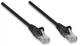 Патчкорд Intellinet 318143 UTP Cat.5e 0.5м Биметалл ССА Black - изображение 2