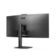 Монитор изогнутый AOC CU34V5CW/BK TFT 34" WQHD VA 100Гц 1 мс HDMI DP USB-C USB-hub Webcam колонки Black (CU34V5CW/BK) - изображение 5