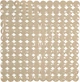 Коврик для кухонной мойки Eco Fabric 27х27 см Сферы бежевый (2727-002) - изображение 4