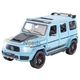 Машинка Gelandewagen Mercedes Brabus G800 моделька игрушка детская металлическая коллекционная 21 см Голубой (4310272) - изображение 2