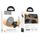Автотримач для телефона HOCO H12 Fine jade ring magnetic car holder(air outlet) Black (6931474794505) - изображение 2