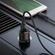 АЗУ Borofone BZ19B Wisdom 36W (18W+18W) Dual Port QC3.0 USB-A Car Charger Set + кабель Micro-USB 1м Black - изображение 3