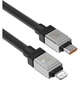 Кабель Baseus CoolPlay Series Fast Charging Cable Type-C to iP 20W 1m Black (CAKW000001) - изображение 3
