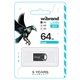 Флеш пам'ять флешка Wibrand Hawk 64Gb USB 2.0 Black (WI2.0/HA64M1B) - зображення 2