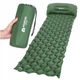 Коврик (каримат) надувной Mountain Goat 190 x 58 x 5 см Navy Green (P-5905973400886) - изображение 1