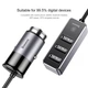 Автомобільний зарядний пристрій Baseus Enjoy Together 4-in-1 Dark grey (CCTON-0G) - изображение 1
