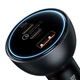 Автомобільний зарядний пристрій Baseus Qualcomm Quick Charge 5 Technology Multi-Port Fast Charge Car Charger C+C+U 160W set Gray (TZCCZM-0G) - изображение 5