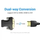 Адаптер-перехідник Vention AILB0 HDMI (Female) – DVI-D (24+1 Male), Full HD 1080P, Black - зображення 4