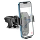Автотримач для телефона з БЗП HOCO HW3 Wise automatic induction wireless fast charging car holder(center console) Black (6931474791849) - изображение 6