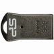 Флеш-накопичувач SiliconPower USB 2.0 Touch T01 8Gb Black metal (SP008GBUF2T01V1K) - изображение 2