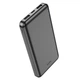 Зовнішній акумулятор HOCO J100 High-ranking power bank(10000mAh) Black (6931474783561) - изображение 1