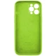 Чохол для смартфона Silicone Full Case AA Camera Protect for Apple iPhone 12 Pro 24,Shiny Green (FullAAi12P-24) - изображение 2