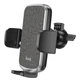 Тримач для мобільного HOCO CA94 Polaris push-type air outlet car holder Black - зображення 2