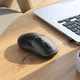 Маніпулятор миша HOCO GM25 Royal dual-mode business wireless mouse Dark Night Black (6942007608527) - изображение 4
