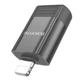 Кабель BOROFONE BV18 iP male to USB female USB2.0 adapter Black - зображення 2