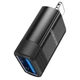 Кабель BOROFONE BV18 iP male to USB female USB2.0 adapter Black - зображення 4