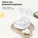 Бездротові навушники Toocki TWS Bluetooth 5.2 Сенсорне керування White (6976018379053) - зображення 1