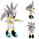 Мягкая игрушка ежик Сильвер 27 см Sonic Соник бум - изображение 1