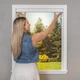 Бездротові тканинні стільникові штори-плісе Redi Shade Easy Lift Trim-at-Home Світлофільтруючі 76х162 см Натуральний білий - зображення 2