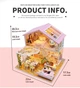3D Румбокс "Sweet Time" Кукольный Домик Конструктор DIY DollHouse от CuteBee (M2001) - изображение 7