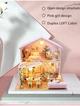 3D Румбокс "Sweet Time" Кукольный Домик Конструктор DIY DollHouse от CuteBee (M2001) - изображение 10