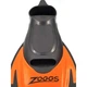 Ласты для плавания короткие Zoggs Energy (чёрно-оранжевый) 40-41 (465214.SFOR.40) - изображение 4
