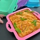Форма квадратная силиконовая для выпечки кексов, тортов, пирогов и пирожных 18х18 см Голубой - изображение 3