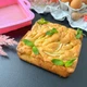 Форма квадратная силиконовая для выпечки кексов, тортов, пирогов и пирожных 18х18 см Зеленый - изображение 5