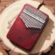 Калимба Hluru KY17 Purpleheart Artist Collaboration Kalimba (17 язычков, амарант) - изображение 3