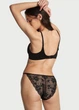 Комплект белья кружевной Victoria's Secret Love Cloud Lightly Lined Plunge 34B-S черный (14400133954QB434B/S) - изображение 5