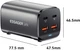 Сетевое зарядное устройство для ESSAGER Collection 67 W GaN Desktop Charger 2C+2A EU (ECT2AC-JYB0G-Z) - изображение 3