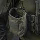 Медицинский Вертикальный Подсумок M-TAC "LARGE ELITE" Cordura 500D с креплением Molle олива 15 х 12 х 8 см - изображение 7