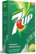 Порошковий напій 7-UP Powder Drink Mix Lemon Lime 6 стиків 17г - зображення 1