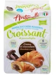 Круасаны Antonelli Croissant без сахара с шоколадно кремовой начинкой 252г - изображение 1