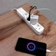 Сетевой удлинитель VIDEX ONCORD с/з 4 розетки с кнопкой 3м (3x1.5мм) белый - изображение 7