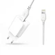 Зарядное устройство XO L35D 2.1A 2 Usb + кабель Lightning White - изображение 1