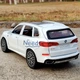 Машинка игрушка BMW X5 детская моделька металлическая коллекционная 16 см Белый (9066278) - изображение 5